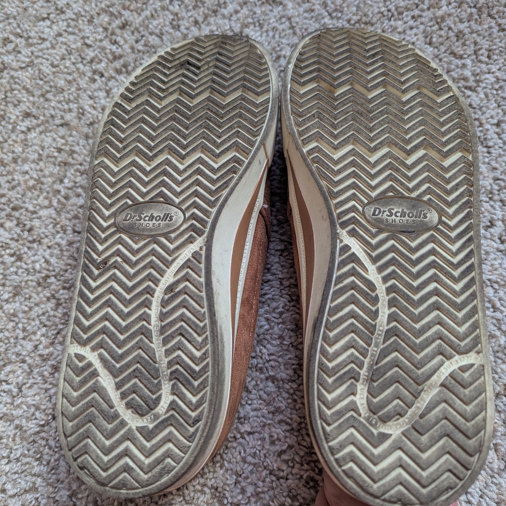 Brown Suede Slip-On Shoes - Picture 3 of 4